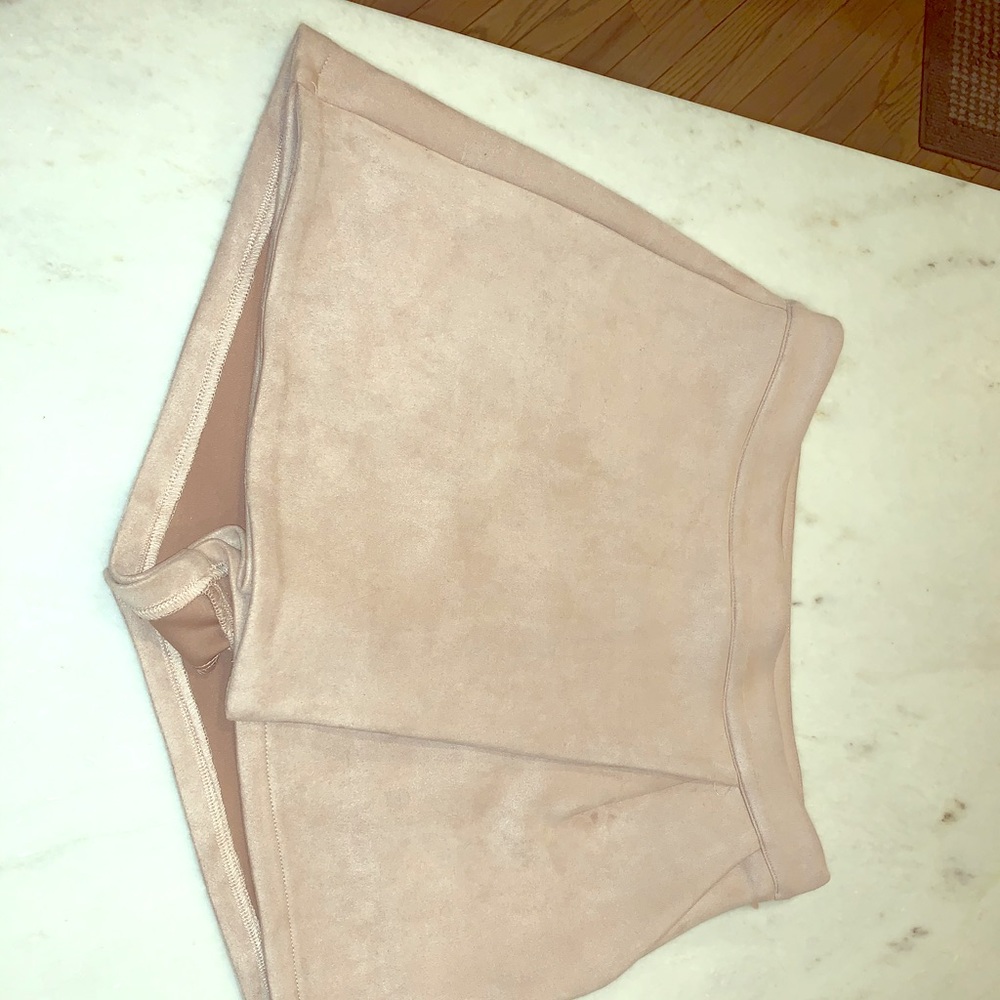 Soft, short skort